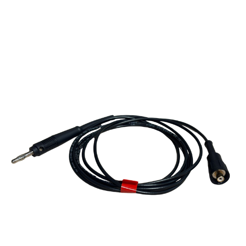 OrigAccess - Cordon banane mâle ø4 - S7 - 2m - Noir