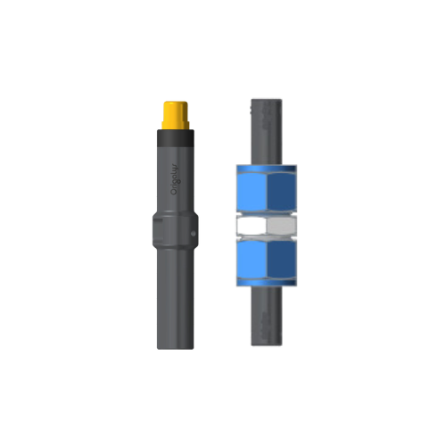 OrigAccess - Swagelok 2 électrodes ø12.7 / 1/2" (matière PFA) avec sonde de T°C intégrée
