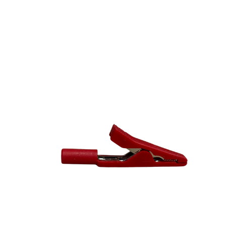 Origaccess - Pince crocodile - isolée ø2mm - rouge