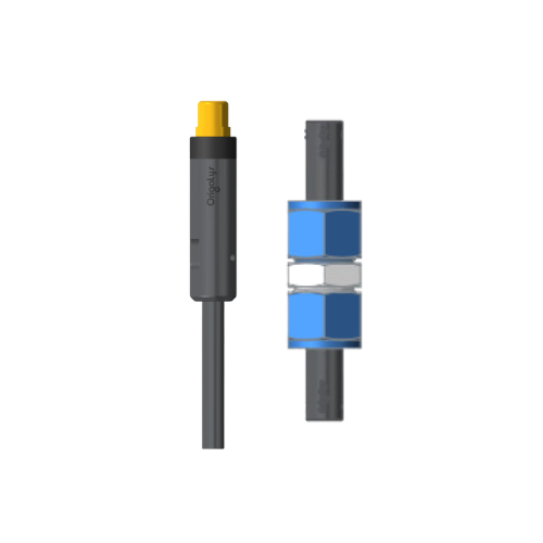 OrigAccess - Swagelok 2 électrodes ø6.35 / 1/4" (matière PFA) avec sonde T°C intégrée