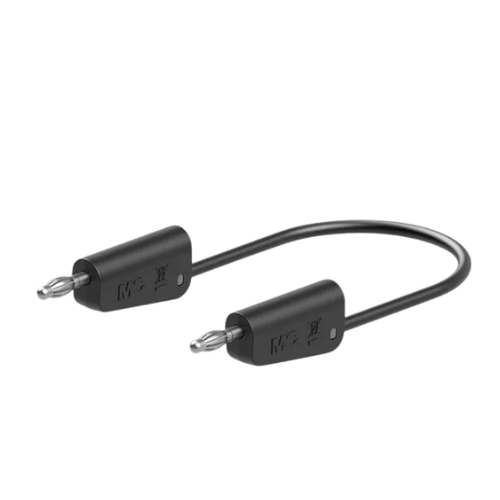 Origaccess - Cordon banane mâle ø4 (x2) - 5m - Noir