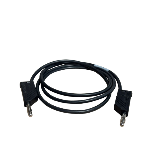 Origaccess - Cordon banane mâle ø4 (x2) - 1m - Noir