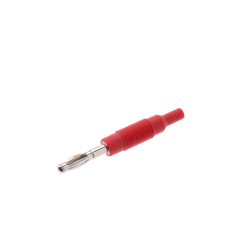 Origaccess - Adaptateur banane Ø4 mm (mâle) / banane Ø2 mm (femelle) - Rouge
