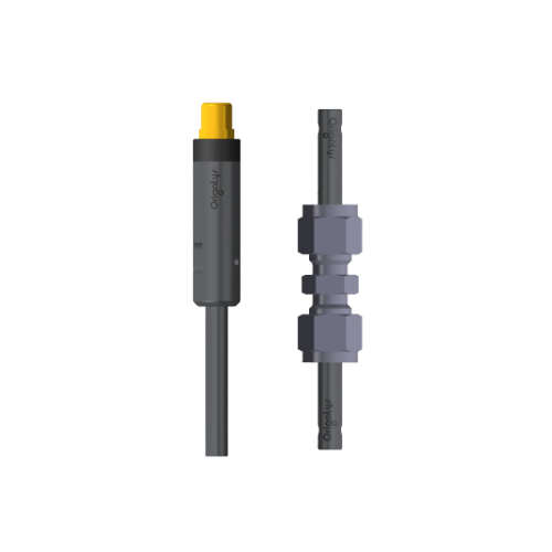 Origaccess - Swagelok 2 électrodes ø6.35 / 1/4" (matière acier inoxydable 316L) avec sonde T°C