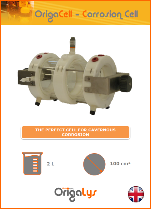 Leaflet of the OrigaCell Corrosion Cell