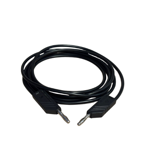 Origaccess - Cordon banane mâle ø4 (x2) - 2m - Noir