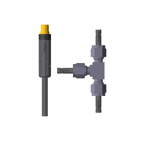 Origaccess - Swagelok 3 électrodes ø6.35 / 1/4" (matière acier inoxydable 316L) avec sonde T°C intégrée