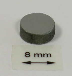 OrigaTip - Iron Sample Pellet ø8x3