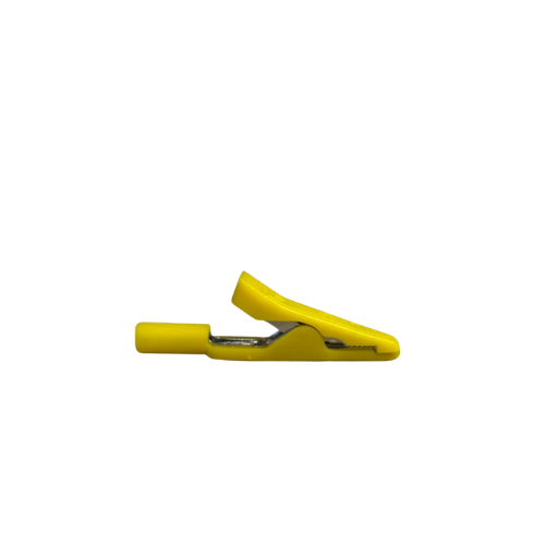 Origaccess - Pince crocodile - isolée ø2mm - jaune