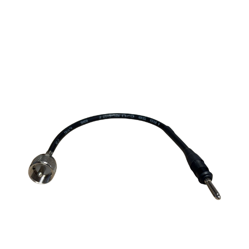 Origaccess - Cordon banane mâle ø4 - UHF - 0.25m - Noir