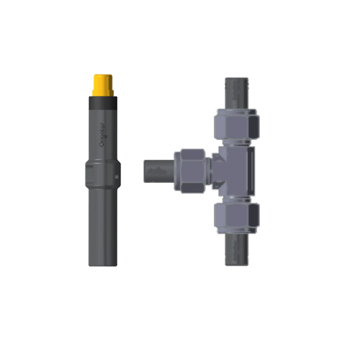 Origaccess - Swagelok 3 électrodes ø12.7 / 1/2" (matière acier inoxydable 316L) avec sonde T°C intégrée