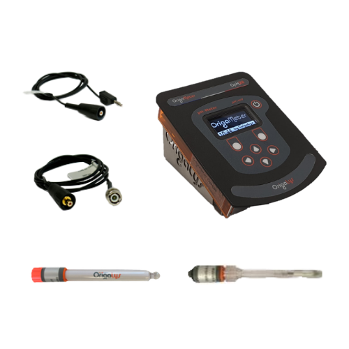 OrigaMeter - pH-mètre de paillasse OpH218 - Pack non-combiné Calomel