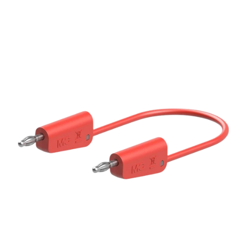 Origaccess - Cordon banane mâle ø4 (x2) - 5m - Rouge