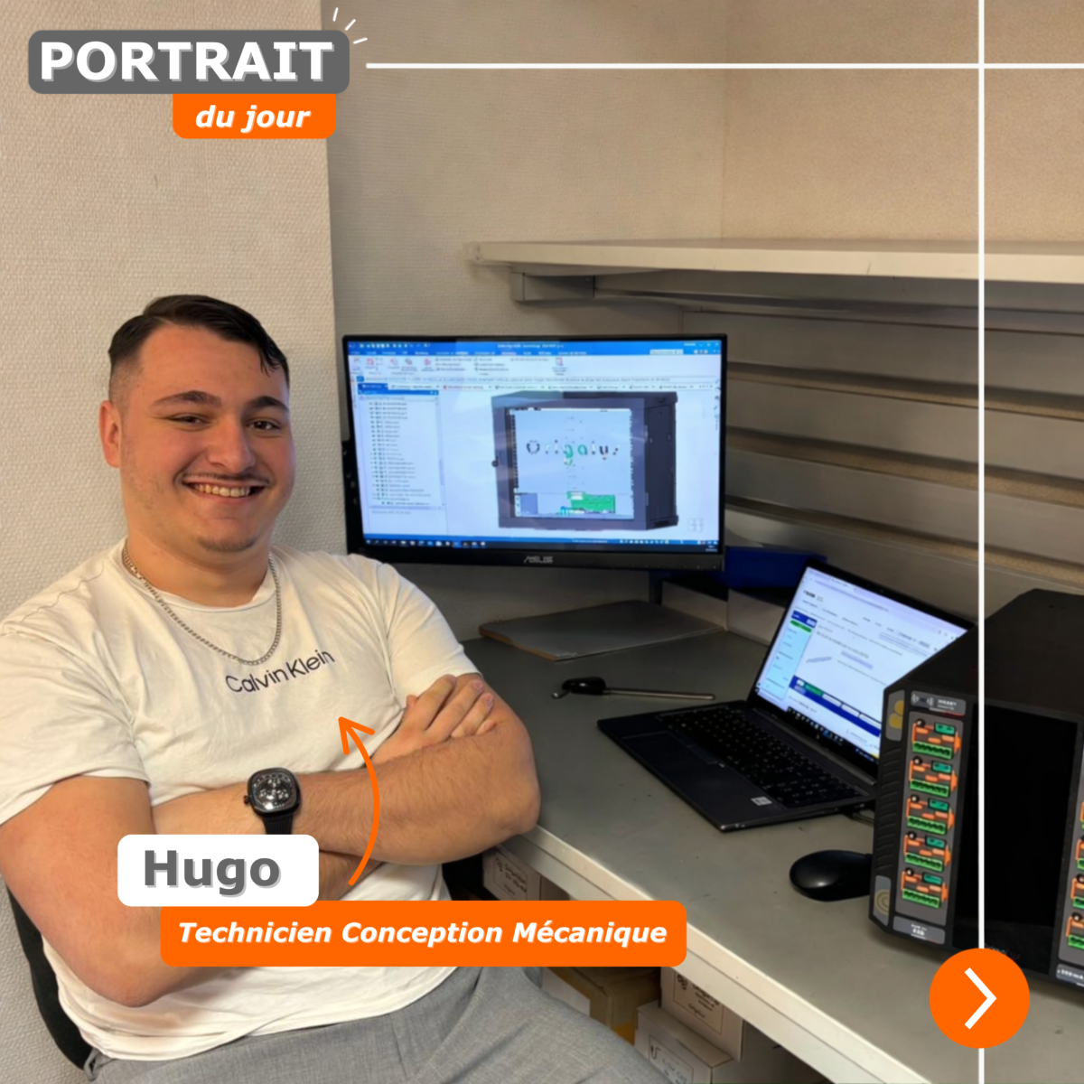 Portrait Hugo